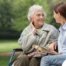 A companion caregiver fights depression in seniors through home care