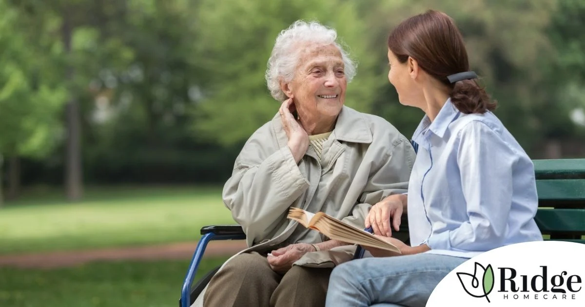 A companion caregiver fights depression in seniors through home care